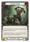 Image for Savage Swing (Blue) (History Pack Vol.1) (1HP033) - Flesh and Blood TCG