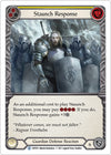 Image for Staunch Response (Yellow) (History Pack Vol.1) (1HP059) - Flesh and Blood TCG