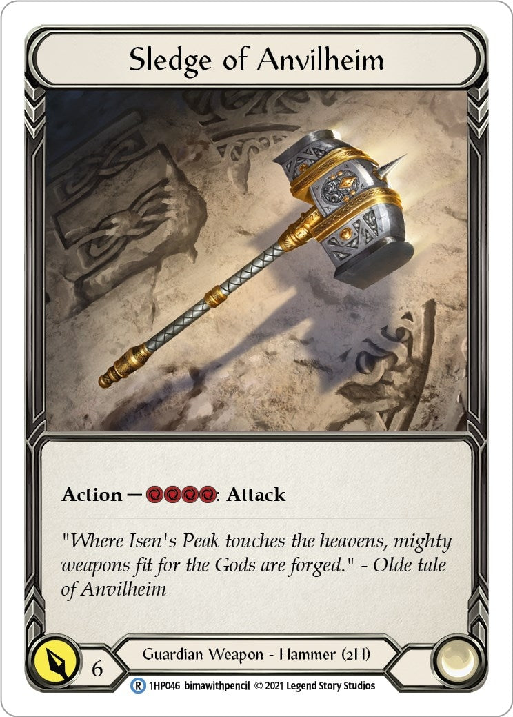 Image for Sledge of Anvilheim (History Pack Vol.1) (1HP046) - Flesh and Blood TCG