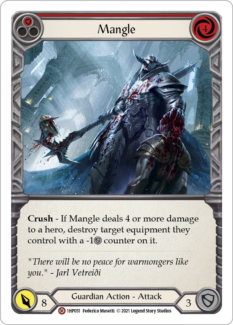 Image for Mangle (History Pack Vol.1) (1HP051) - Flesh and Blood TCG