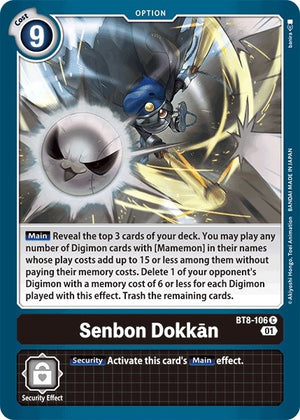 Image for Senbon Dokkan (BT8-106 C) [New Awakening] - Digimon Card Game