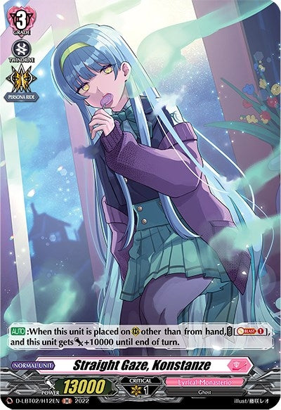 Image for Straight Gaze, Konstanze (Holo) (D-LBT02: Lyrical Monasterio ~It's a New School Term!~) (D-LBT02/H12EN) - Cardfight Vanguard