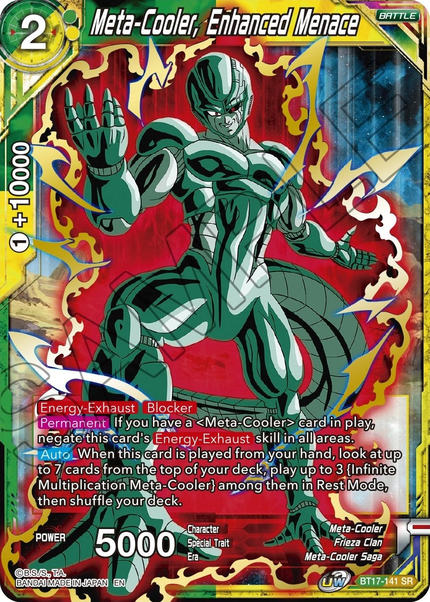 Image for Meta-Cooler, Enhanced Menace (Ultimate Squad) (BT17-141) - Dragon Ball Super: Masters