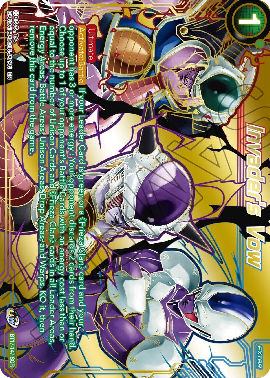 Image for Invader's Vow (Ultimate Squad) (BT17-147) - Dragon Ball Super: Masters