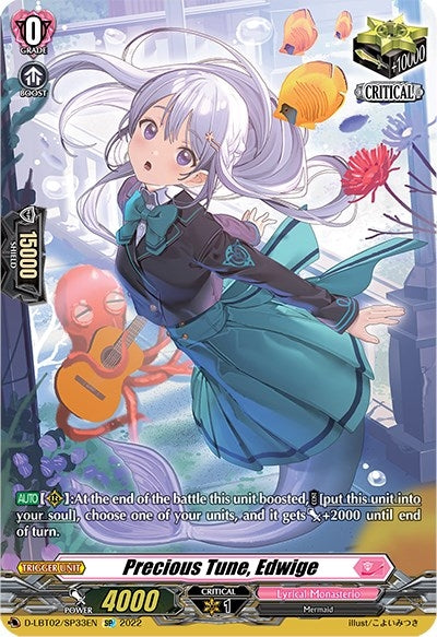 Image for Precious Tune, Edwige (SP) (D-LBT02: Lyrical Monasterio ~It's a New School Term!~) (D-LBT02/SP33EN) - Cardfight Vanguard