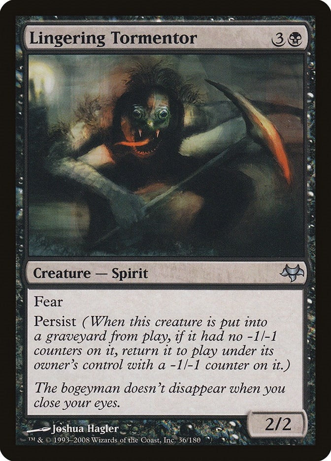 Image for Lingering Tormentor (Eventide) (36) - Magic: The Gathering