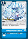 Image for Innocence Blizzard (BT08_PR) (BT8-098 U) - Digimon Card Game