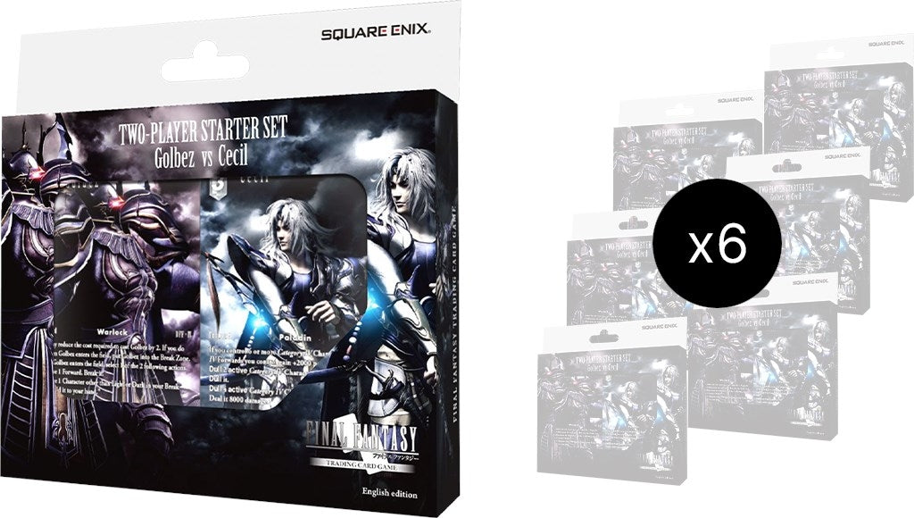 Image for Two-Player Starter Set Display: Golbez vs Cecil - Final Fantasy TCG