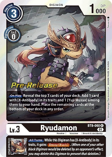 Image for Ryudamon (BT08_PR) (BT8-060 R) - Digimon Card Game