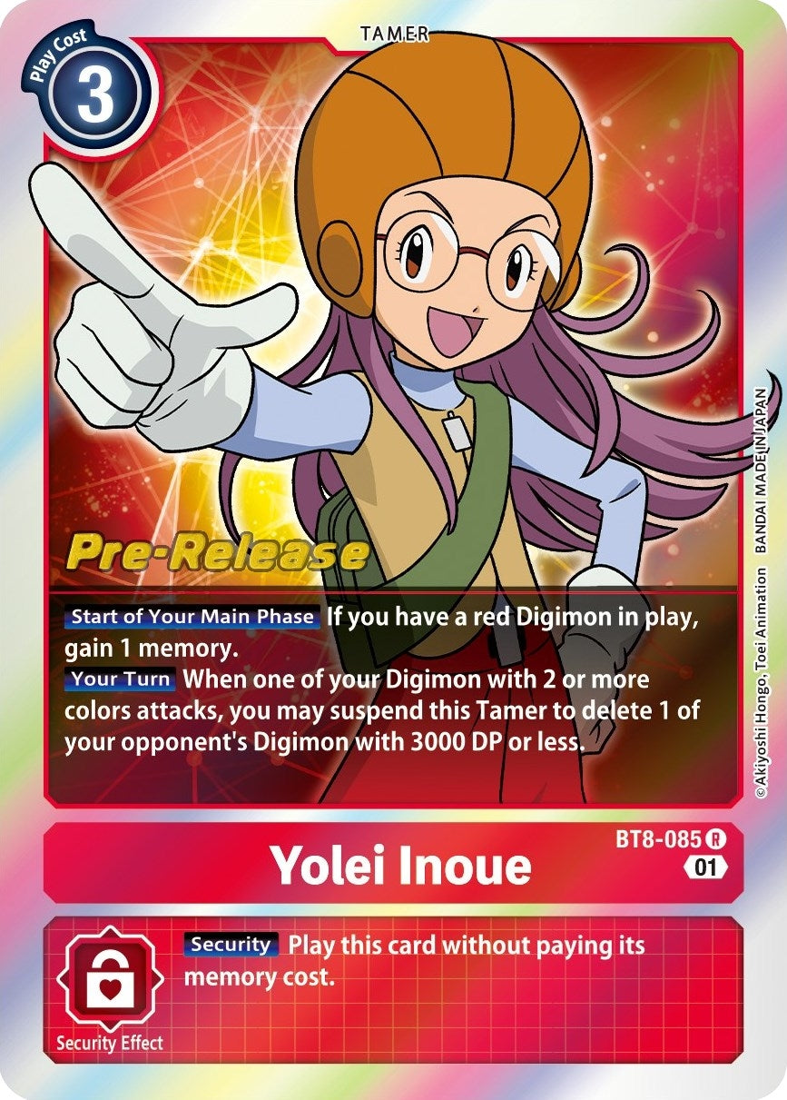 Image for Yolei Inoue (BT08_PR) (BT8-085 R) - Digimon Card Game