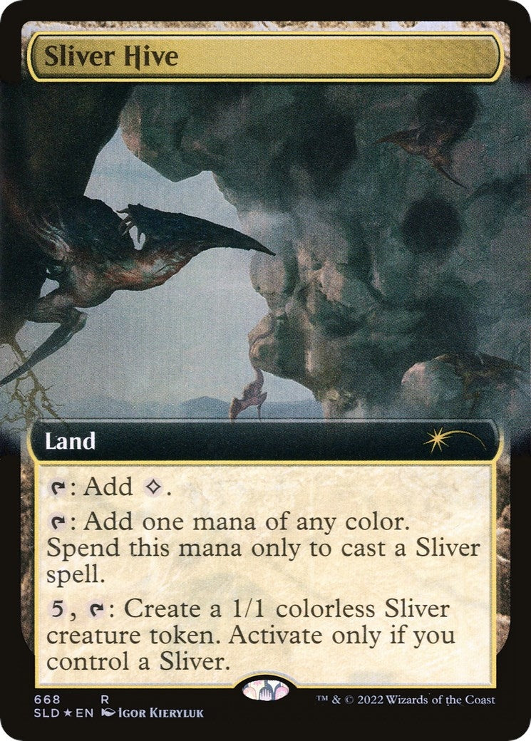 Image for Sliver Hive (Extended Art) (Secret Lair Drop Series) (668) - Magic: The Gathering