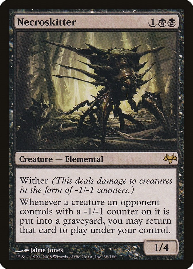 Image for Necroskitter (Eventide) (38) - Magic: The Gathering