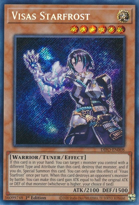 Image for Visas Starfrost (Dimension Force) (DIFO-EN008) - YuGiOh