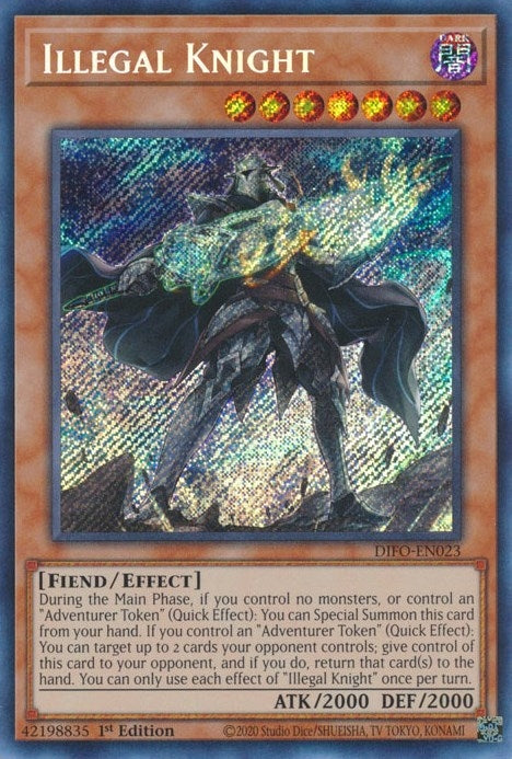 Image for Illegal Knight (Dimension Force) (DIFO-EN023) - YuGiOh
