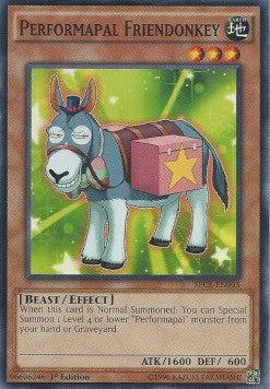 Performapal Friendonkey - Secrets of Eternity (Common) [SECE-003]
