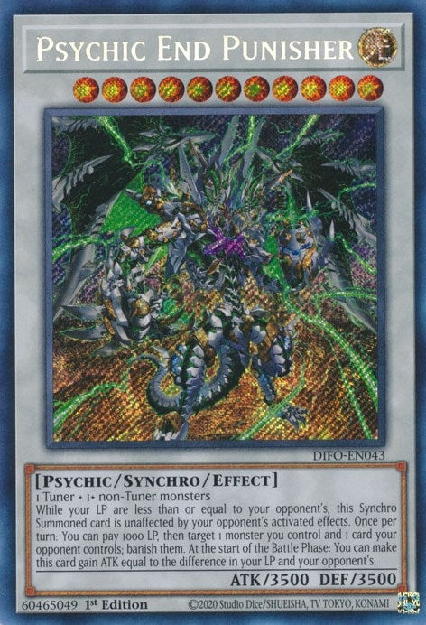 Image for Psychic End Punisher (Dimension Force) (DIFO-EN043) - YuGiOh