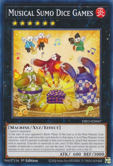 Image for Musical Sumo Dice Games (Dimension Force) (DIFO-EN047) - YuGiOh