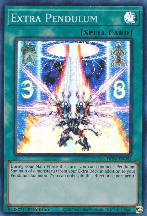 Image for Extra Pendulum (Dimension Force) (DIFO-EN052) - YuGiOh
