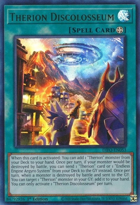 Image for Therion Discolosseum (Dimension Force) (DIFO-EN053) - YuGiOh