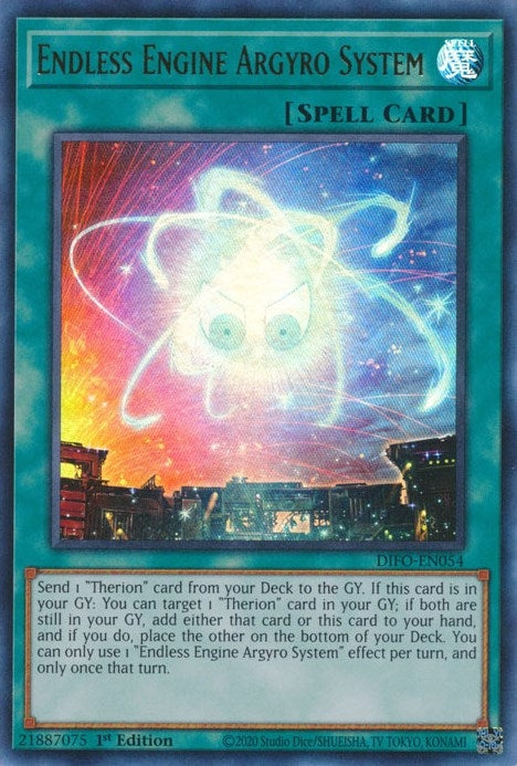 Image for Endless Engine Argyro System (Dimension Force) (DIFO-EN054) - YuGiOh