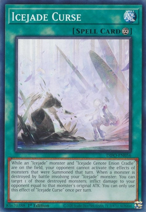 Image for Icejade Curse (Dimension Force) (DIFO-EN056) - YuGiOh