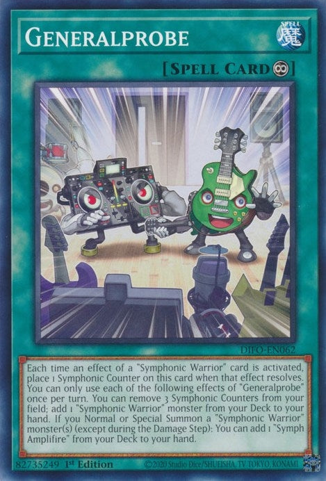 Image for Generalprobe (Dimension Force) (DIFO-EN062) - YuGiOh