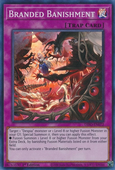 Image for Branded Banishment (Dimension Force) (DIFO-EN072) - YuGiOh