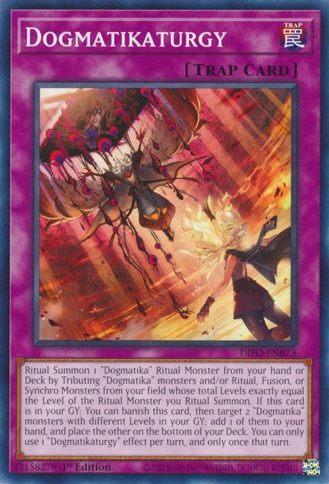 Image for Dogmatikaturgy (Dimension Force) (DIFO-EN073) - YuGiOh