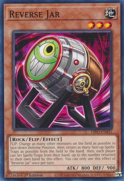 Image for Reverse Jar (Dimension Force) (DIFO-EN031) - YuGiOh