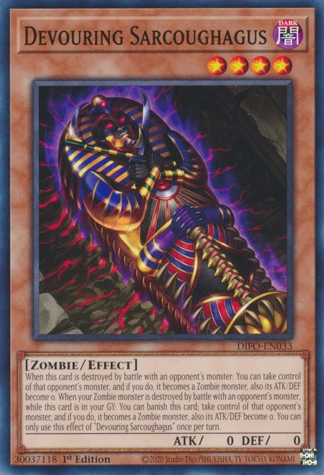 Image for Devouring Sarcoughagus (Dimension Force) (DIFO-EN033) - YuGiOh
