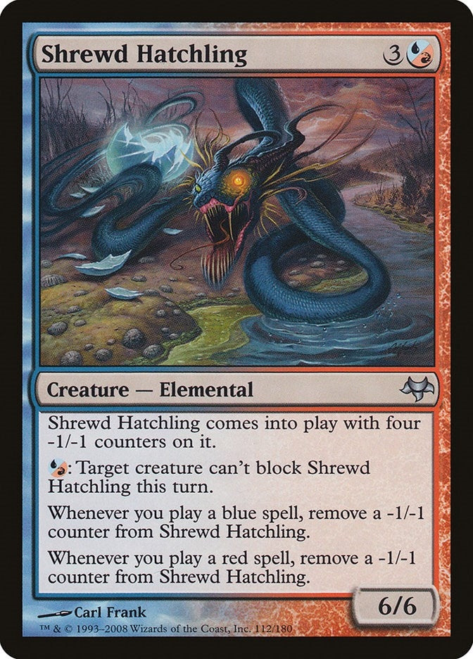 Image for Shrewd Hatchling (Eventide) (112) - Magic: The Gathering