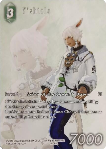 Image for Y'shtola (Full Art) (Deck Exclusive Cards) (5-068L) - Final Fantasy TCG