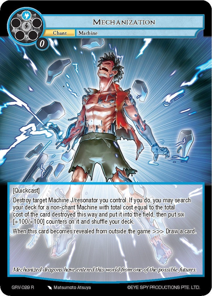 Image for Mechanization (Game of Gods: Revolution) (GRV-029) - Force of Will
