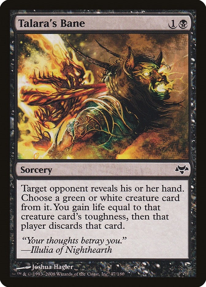 Image for Talara's Bane (Eventide) (47) - Magic: The Gathering