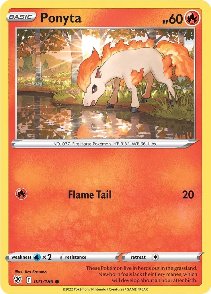 Image for Ponyta (SWSH10: Astral Radiance) (021/189) - Pokemon