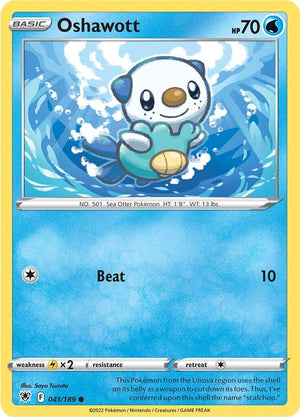 Image for Oshawott (SWSH10: Astral Radiance) (041/189) - Pokemon