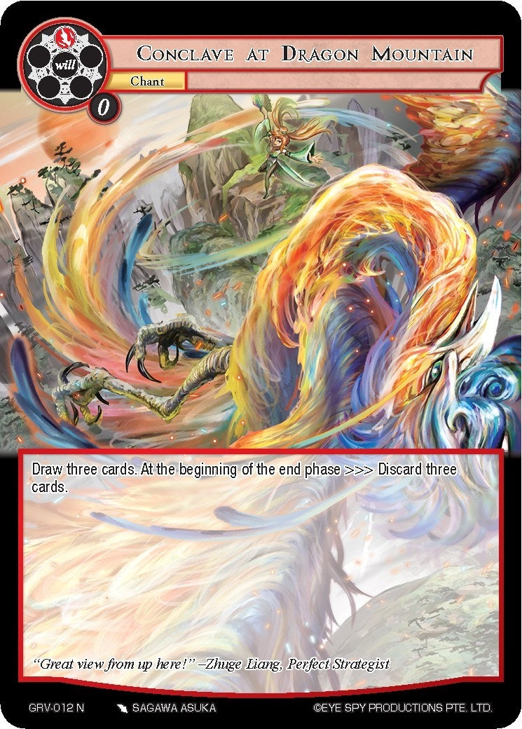 Image for Conclave at Dragon Mountain (Game of Gods: Revolution) (GRV-012) - Force of Will