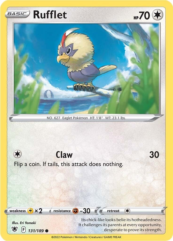 Image for Rufflet (SWSH10: Astral Radiance) (131/189) - Pokemon