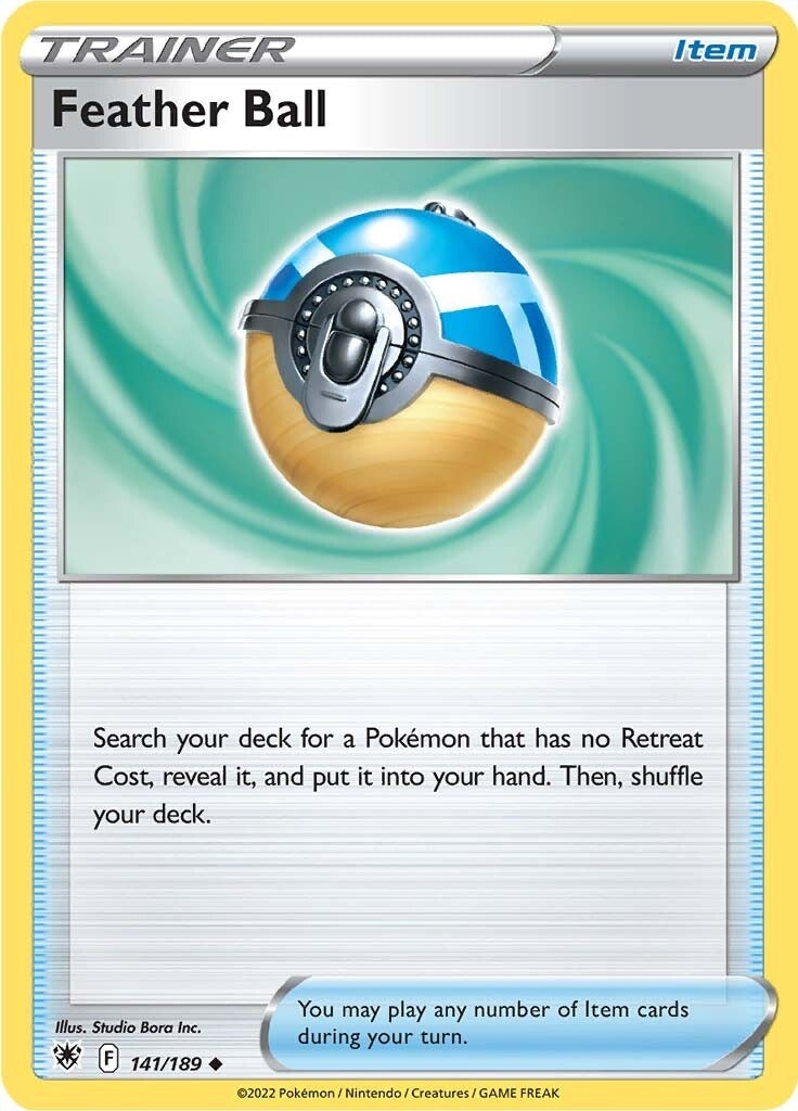 Image for Feather Ball (SWSH10: Astral Radiance) (141/189) - Pokemon