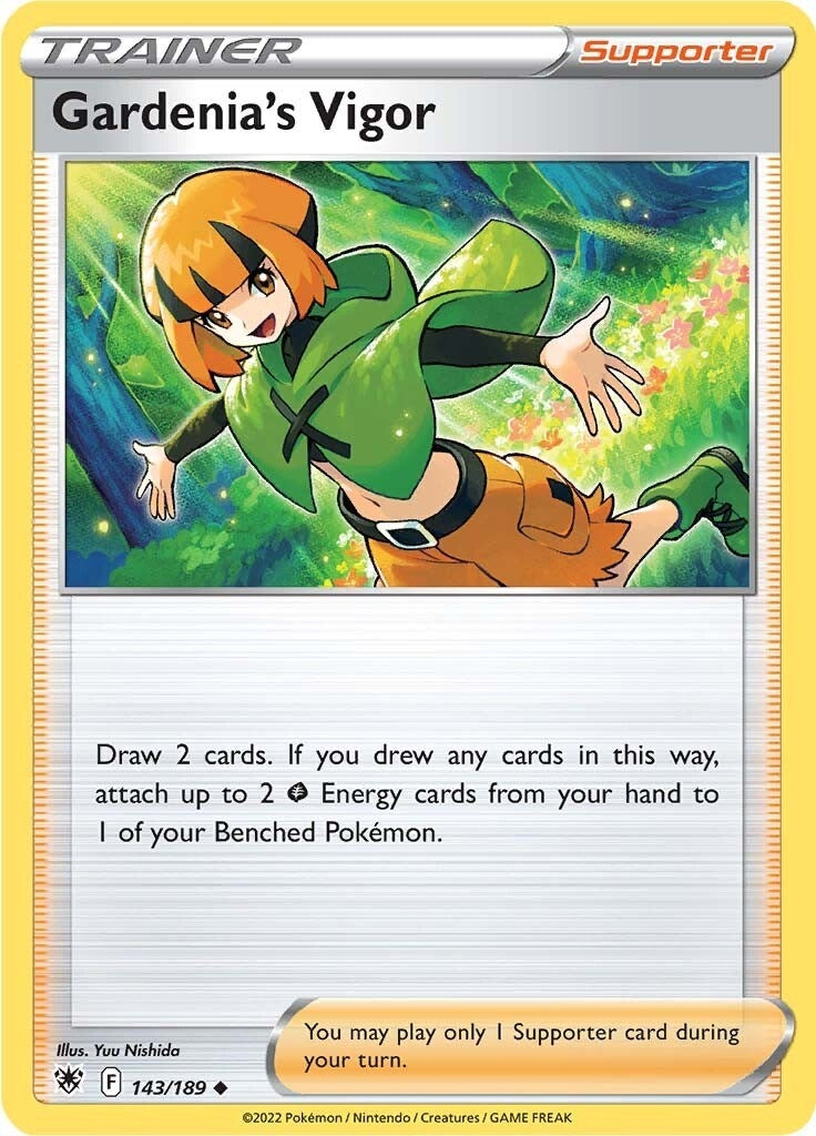 Image for Gardenia's Vigor (SWSH10: Astral Radiance) (143/189) - Pokemon