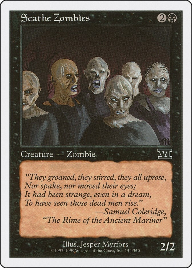 Image for Scathe Zombies (Classic Sixth Edition) (154) - Magic: The Gathering