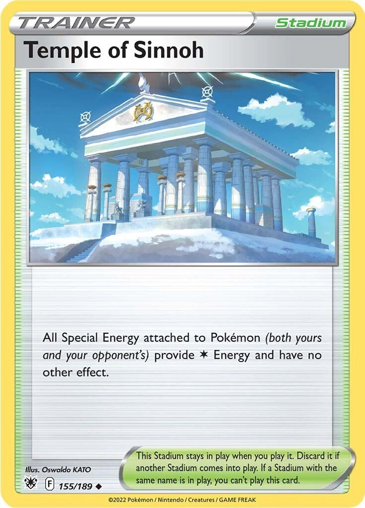 Image for Temple of Sinnoh (SWSH10: Astral Radiance) (155/189) - Pokemon