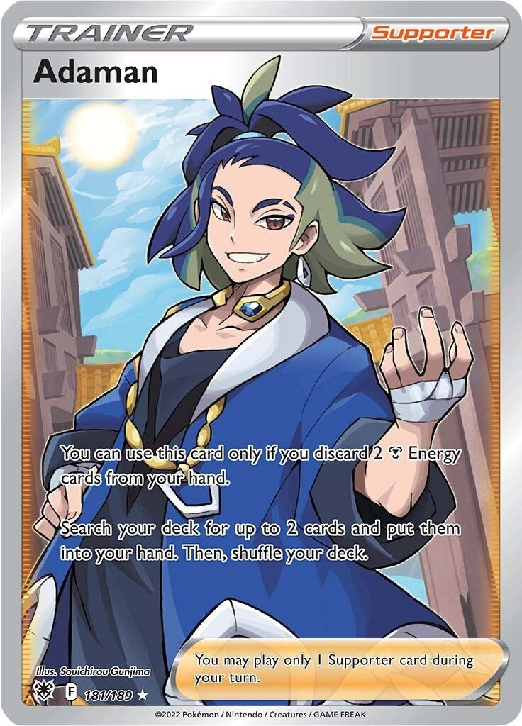 Image for Adaman (Full Art) (SWSH10: Astral Radiance) (181/189) - Pokemon