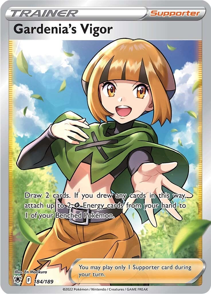Image for Gardenia's Vigor (Full Art) (SWSH10: Astral Radiance) (184/189) - Pokemon