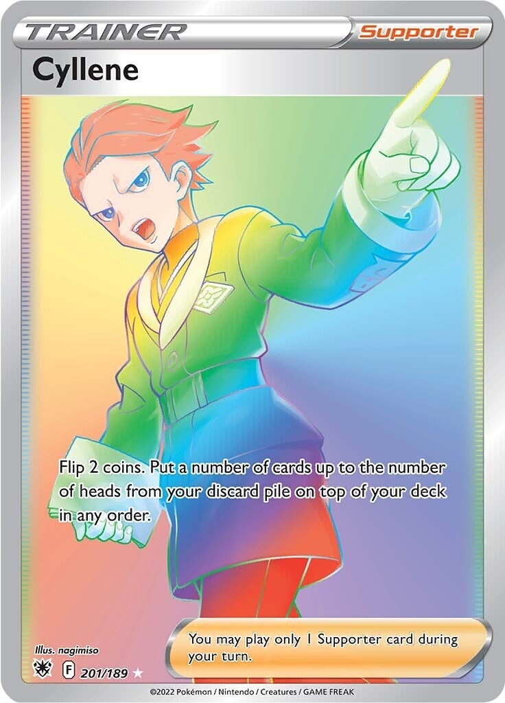Image for Cyllene (Secret) (SWSH10: Astral Radiance) (201/189) - Pokemon