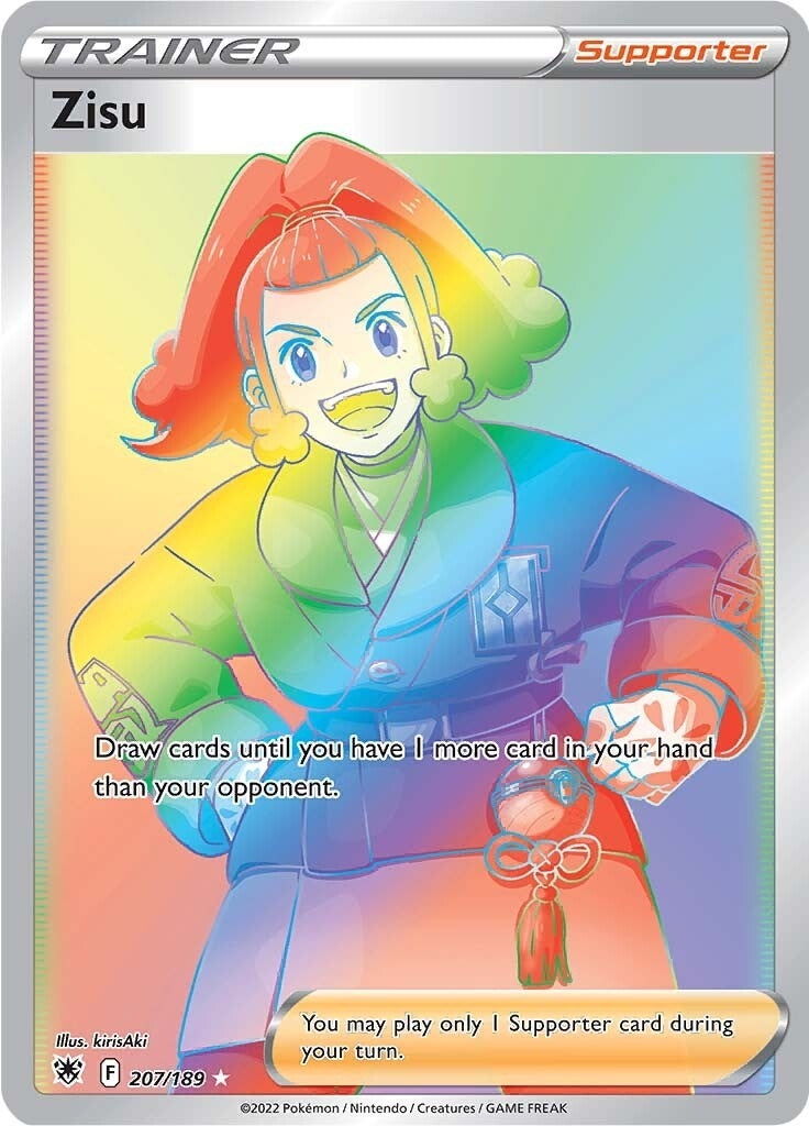 Image for Zisu (Secret) (SWSH10: Astral Radiance) (207/189) - Pokemon