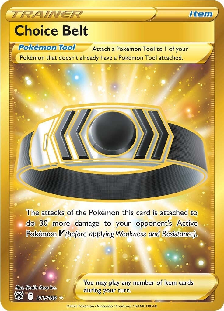 Image for Choice Belt (Secret) (SWSH10: Astral Radiance) (211/189) - Pokemon