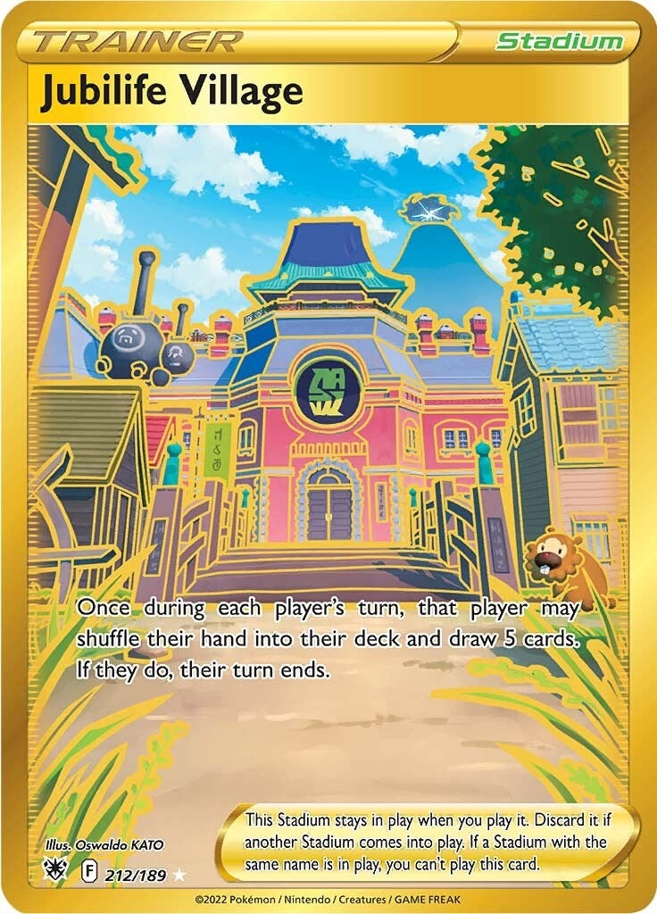 Image for Jubilife Village (Secret) (SWSH10: Astral Radiance) (212/189) - Pokemon