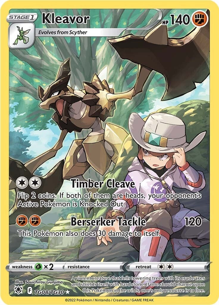 Image for Kleavor (SWSH10: Astral Radiance Trainer Gallery) (TG08/TG30) - Pokemon