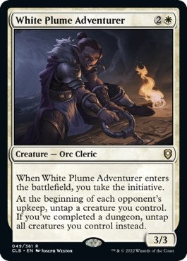 Image for White Plume Adventurer (Commander Legends: Battle for Baldur's Gate) (49) - Magic: The Gathering